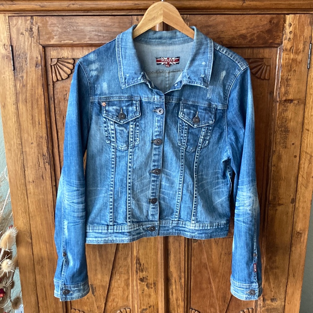 Makers of True Originals Jean Jacket Size XL